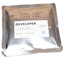 Compatible Konica Minolta DV512C Cyan Developer Powder