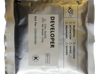Konica Minolta DV512K Black Developer Powder