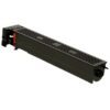 Close up of printer consumables tn411 black compatible toner cartridge